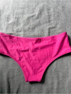 Women's Hot Pink Bikini Bottom